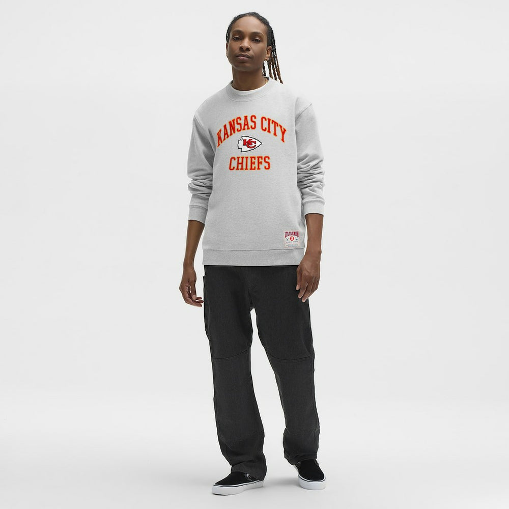 Kansas City Chiefs lululemon Steady State Sweatshirt Heathered Silver Drop - NFL