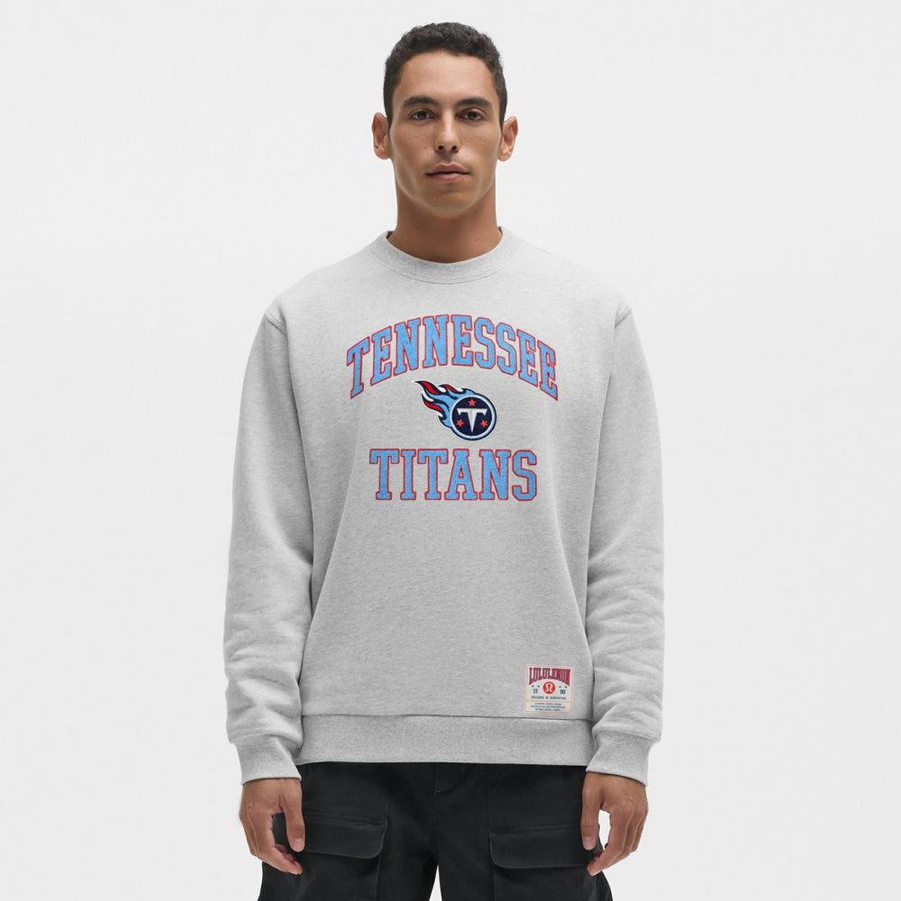 Tennessee Titans lululemon Steady State Sweatshirt Heathered Silver Drop - NFL