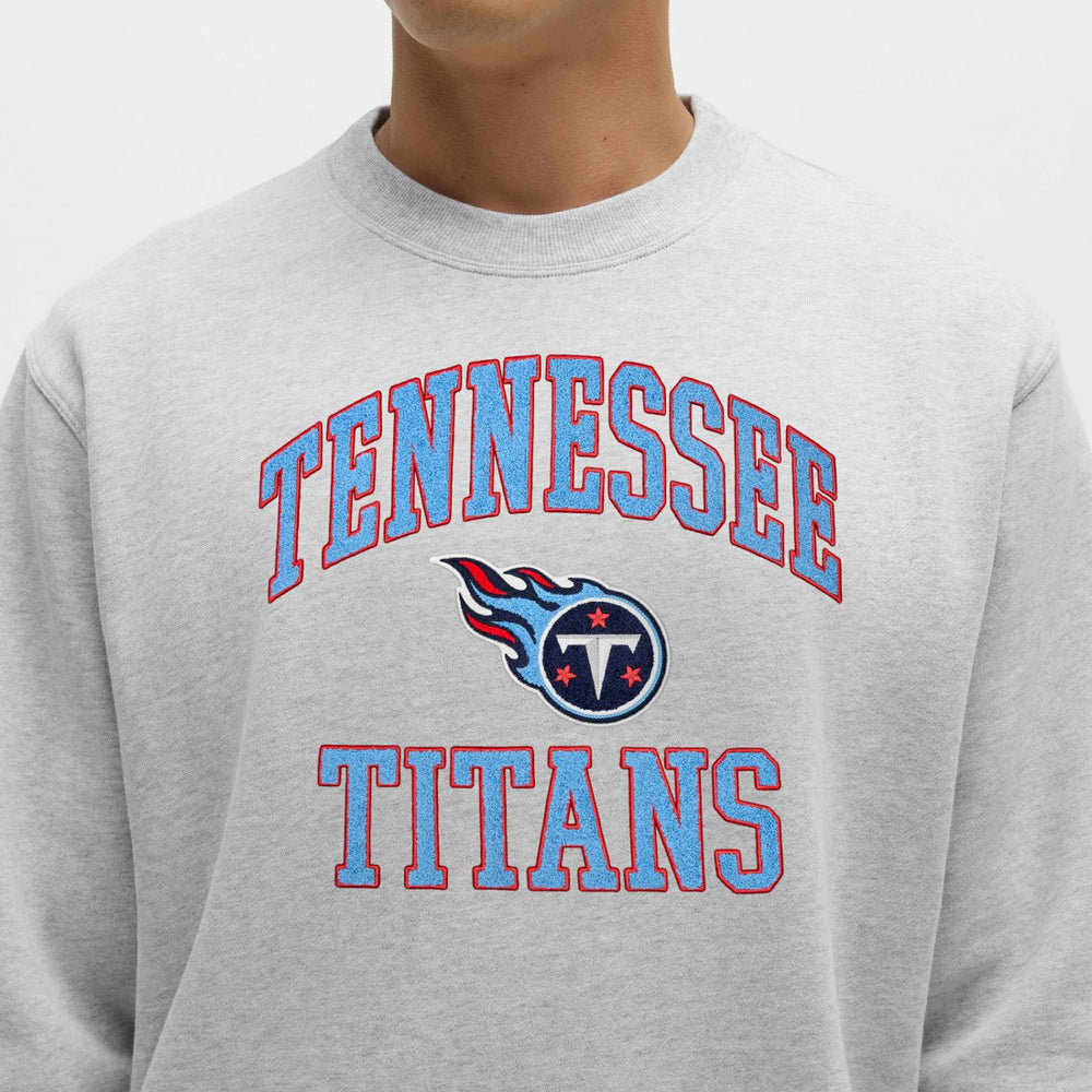 Tennessee Titans lululemon Steady State Sweatshirt Heathered Silver Drop - NFL