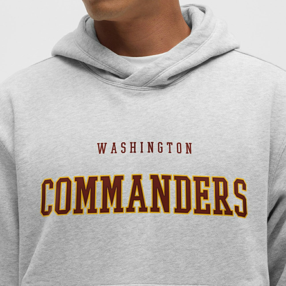 Washington Commanders lululemon Steady State Pullover Hoodie Heathered Silver Drop - NFL