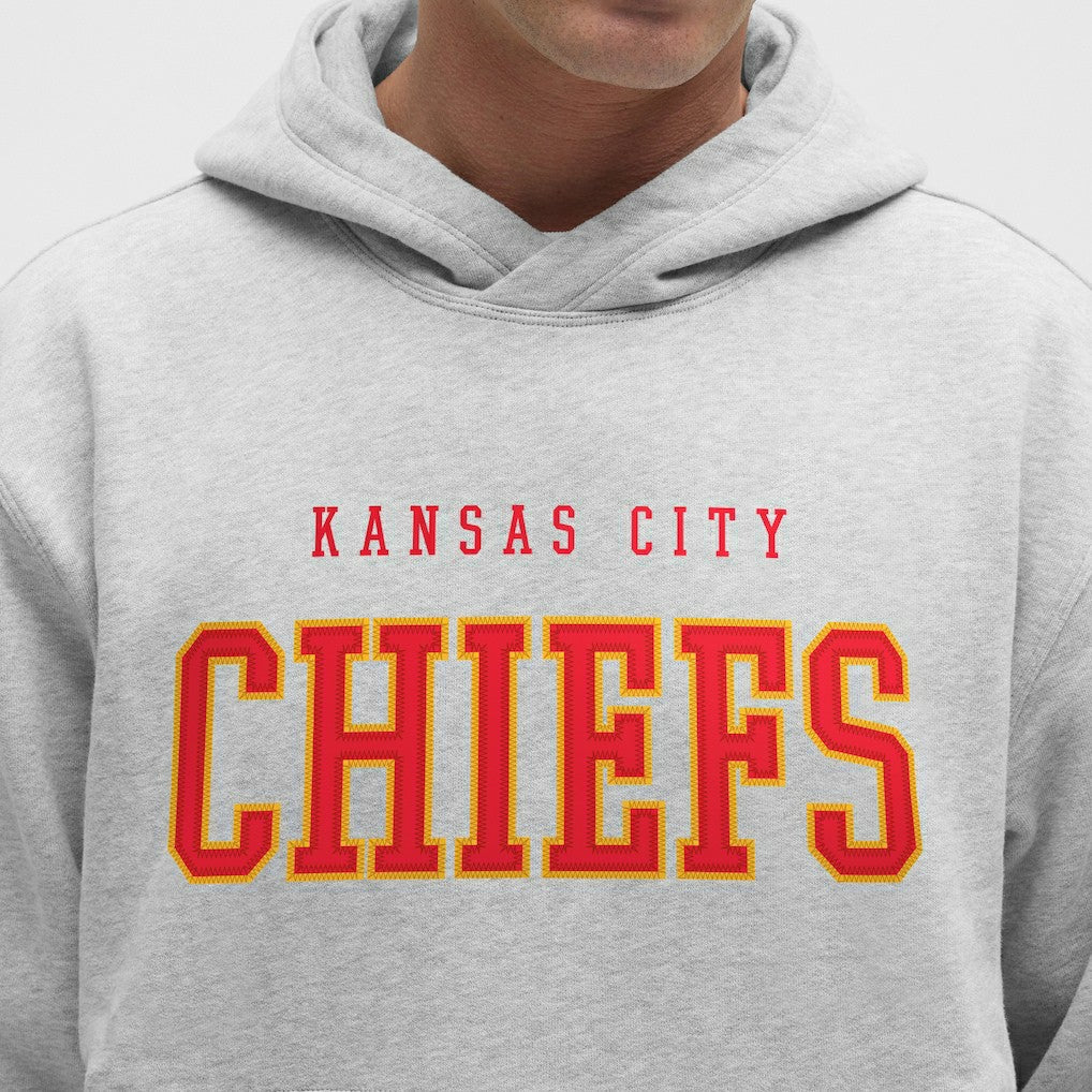Kansas City Chiefs lululemon Steady State Pullover Hoodie Heathered Silver Drop - NFL