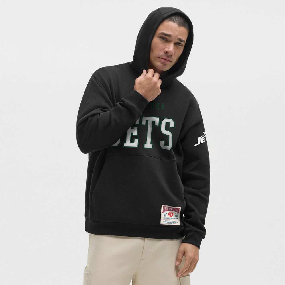 New York Jets lululemon Steady State Pullover Hoodie Black - NFL