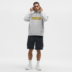 Pittsburgh Steelers lululemon Steady State Pullover Hoodie Heathered Silver Drop - NFL