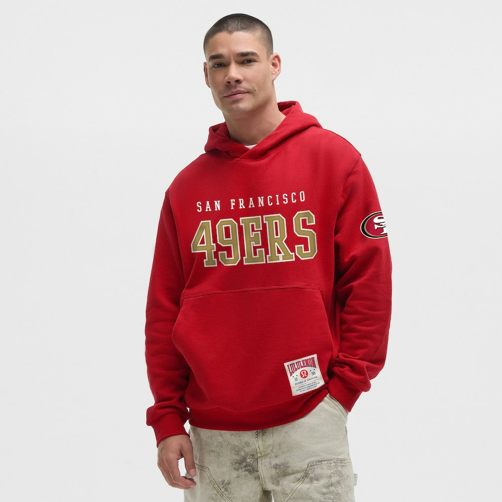 San Francisco 49ers lululemon Steady State Pullover Hoodie College Crimson - NFL