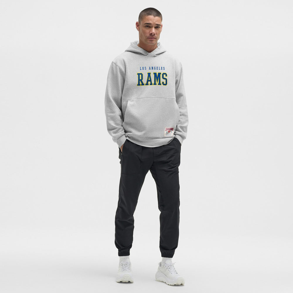 Los Angeles Rams lululemon Steady State Pullover Hoodie Heathered Silver Drop - NFL