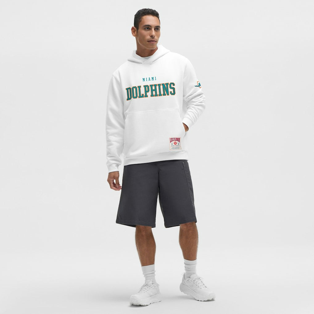 Miami Dolphins lululemon Steady State Pullover Hoodie White - NFL