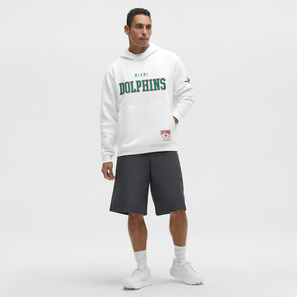 Miami Dolphins lululemon Steady State Pullover Hoodie White - NFL