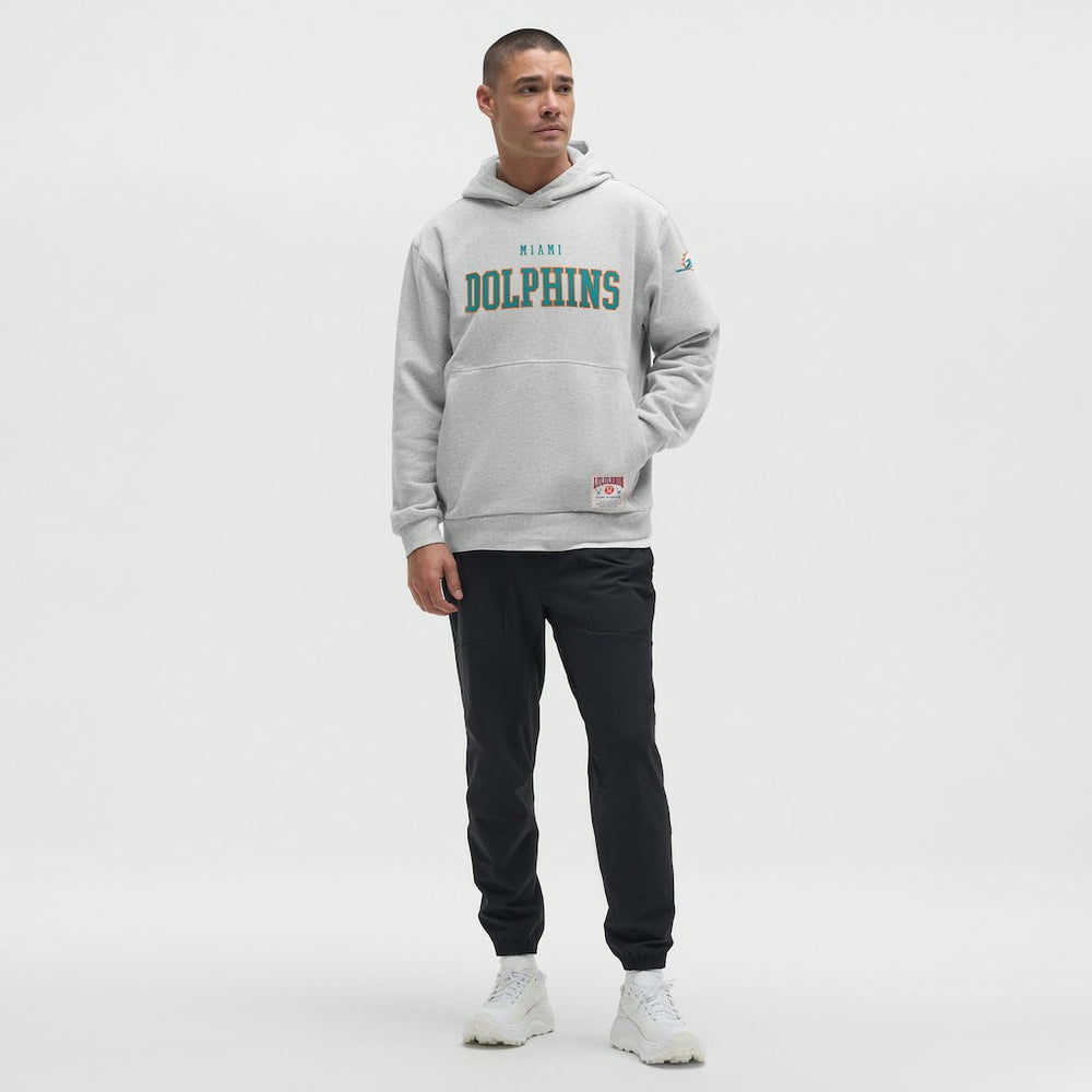 Miami Dolphins lululemon Steady State Pullover Hoodie Heathered Silver Drop - NFL