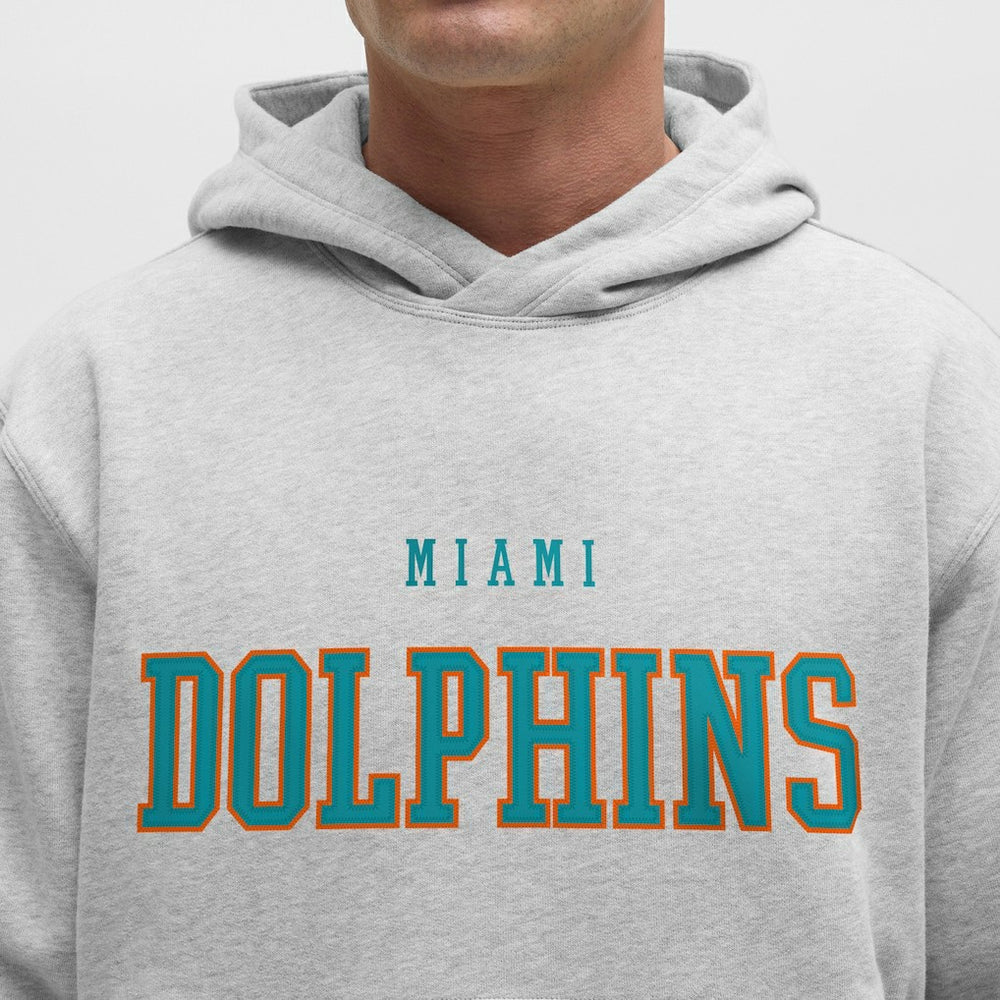 Miami Dolphins lululemon Steady State Pullover Hoodie Heathered Silver Drop - NFL