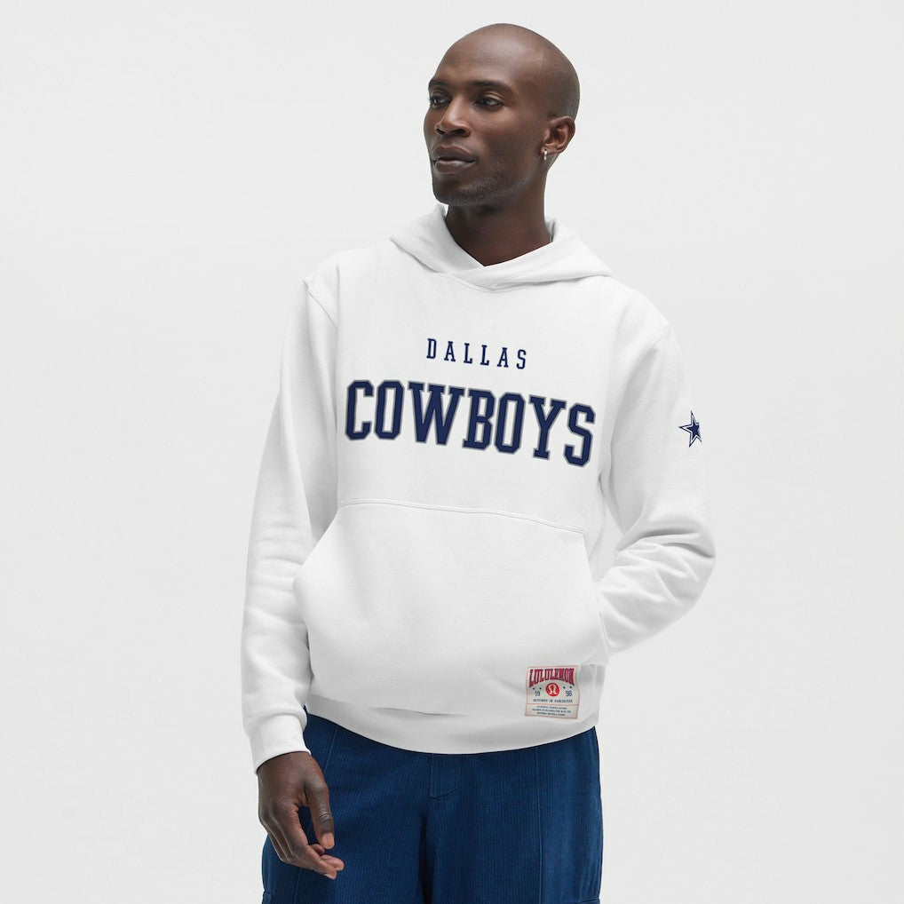 Dallas Cowboys lululemon Steady State Pullover Hoodie White - NFL