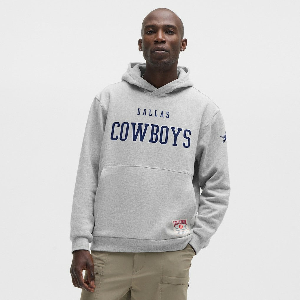 Dallas Cowboys lululemon Steady State Pullover Hoodie Heathered Silver Drop - NFL