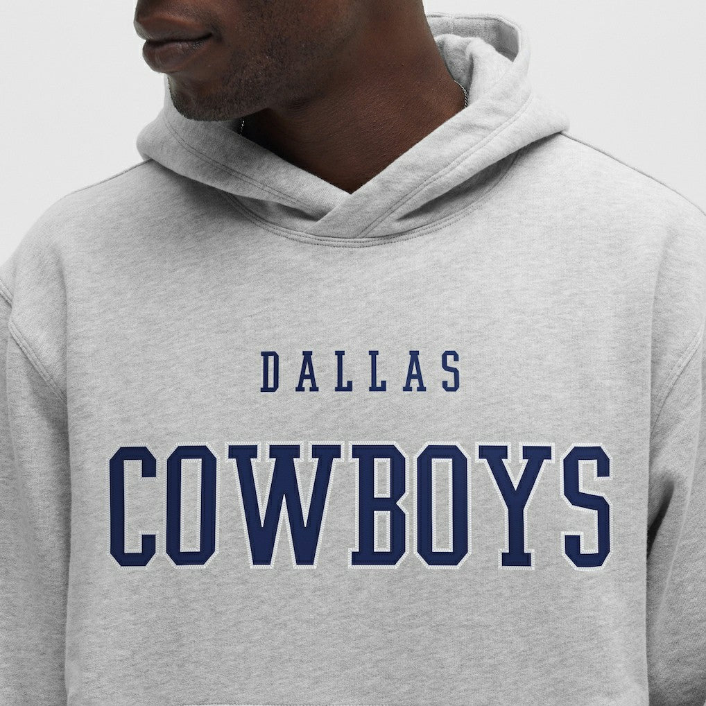 Dallas Cowboys lululemon Steady State Pullover Hoodie Heathered Silver Drop - NFL