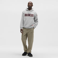 Denver Broncos lululemon Steady State Pullover Hoodie Heathered Silver Drop - NFL