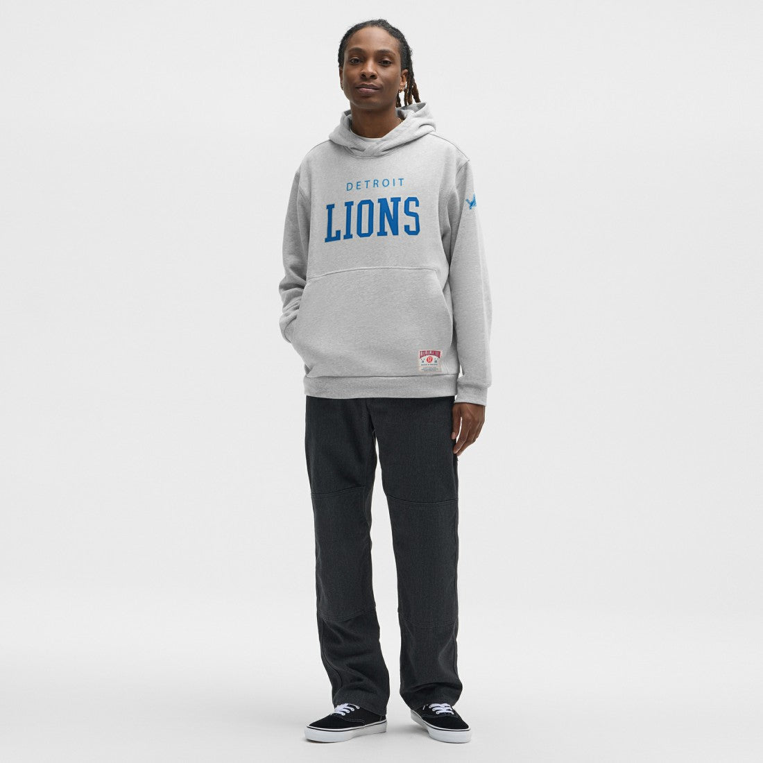 Detroit Lions lululemon Steady State Pullover Hoodie Heathered Silver Drop - NFL