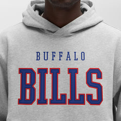 Buffalo Bills lululemon Steady State Pullover Hoodie Heathered Silver Drop - NFL