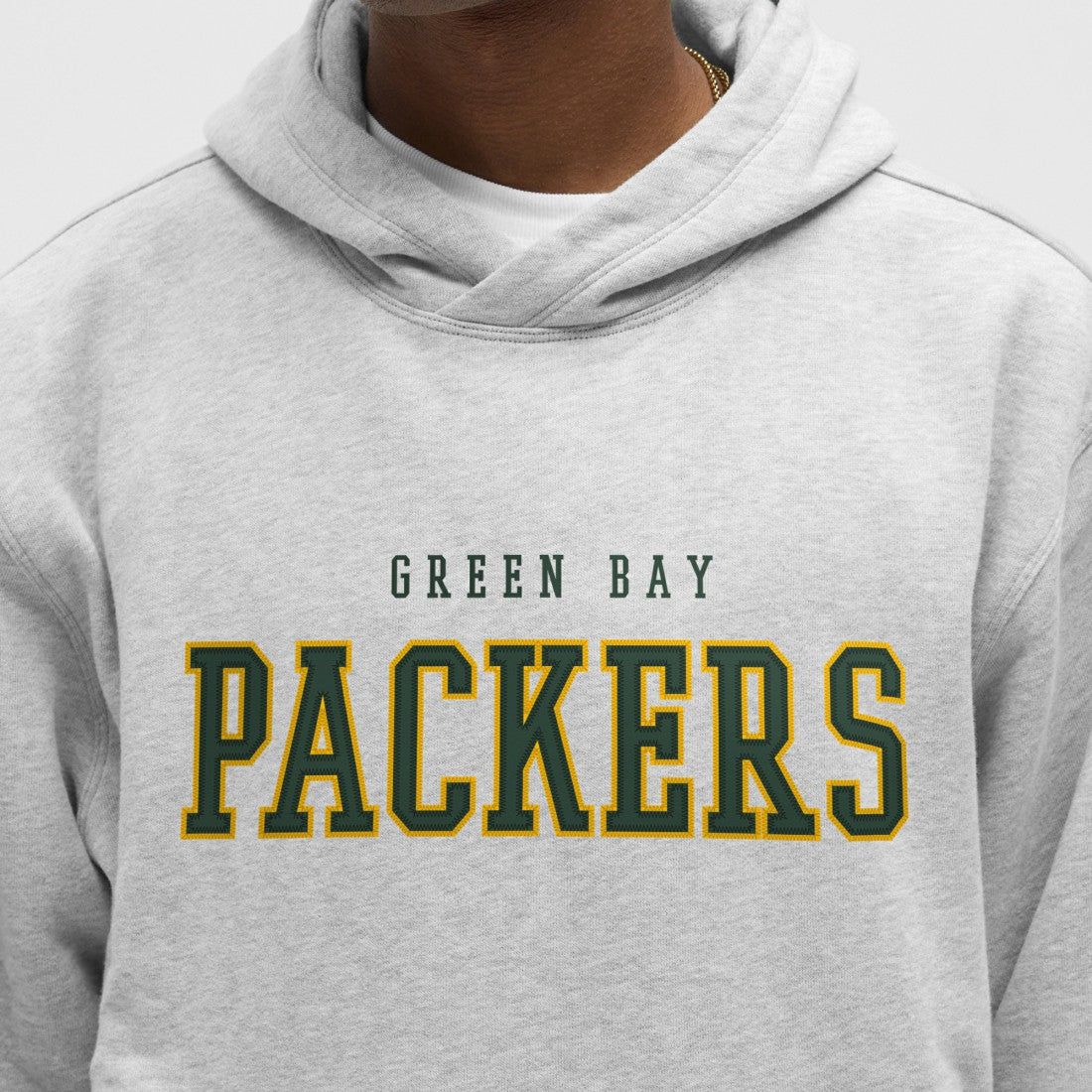 Green Bay Packers lululemon Steady State Pullover Hoodie Heathered Silver Drop - NFL