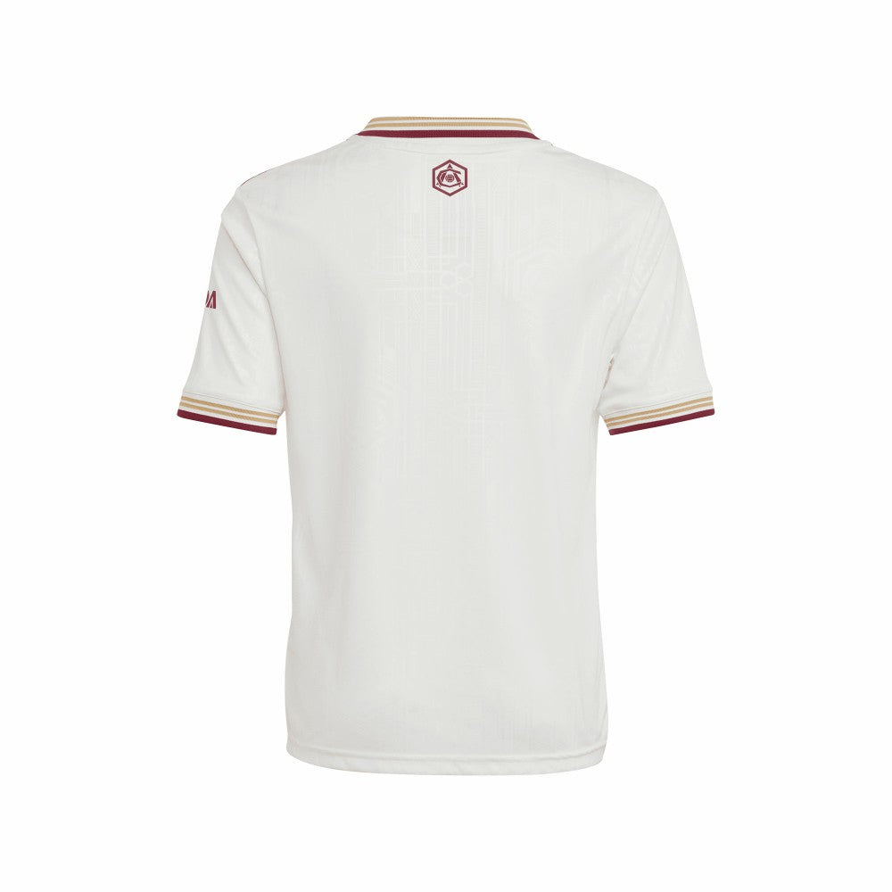 Adidas Arsenal Youth 2025/26 Third Replica Jerseys - White