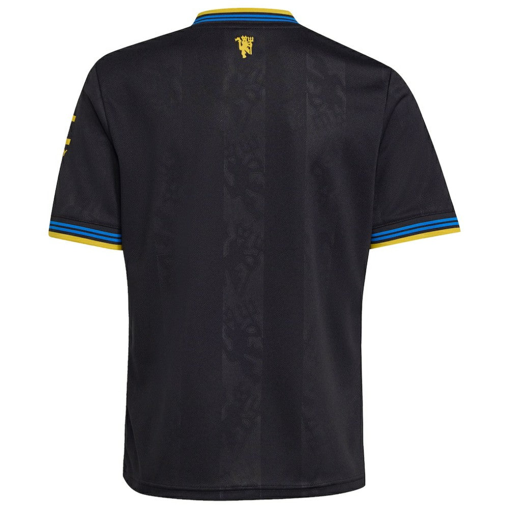 Adidas Manchester United Youth 2025/26 Third Replica Jerseys - Black