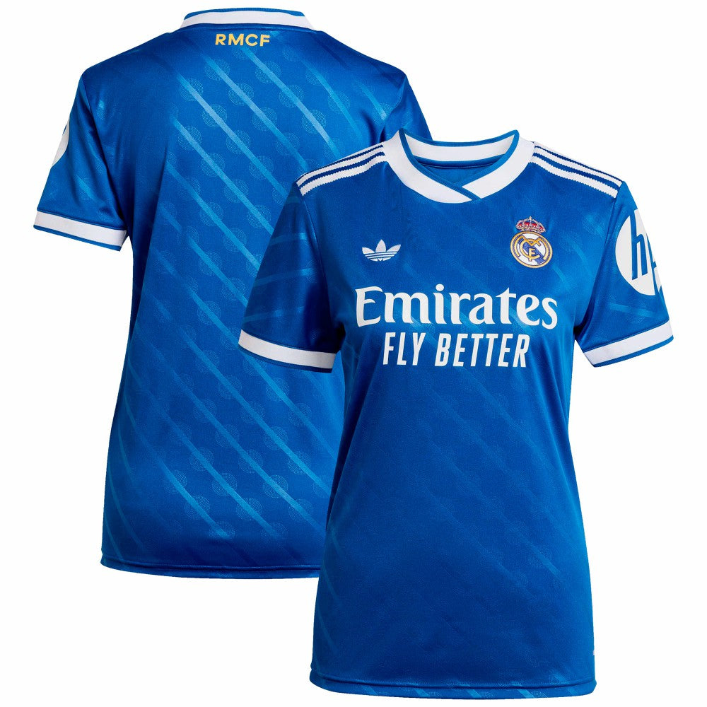Adidas Real Madrid Women's 2025/26 Third Replica Jerseys - Blue