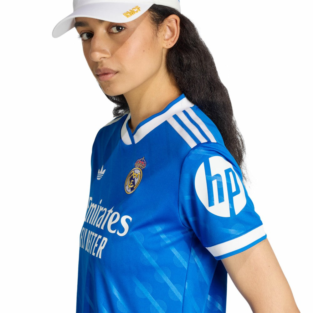 Adidas Real Madrid Women's 2025/26 Third Replica Jerseys - Blue