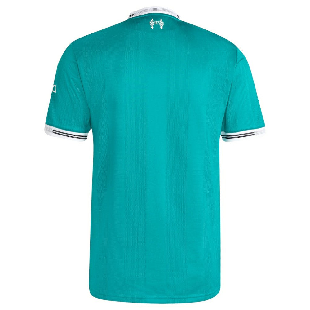 Adidas Liverpool 2025/26 Third Jerseys with Patch - Green