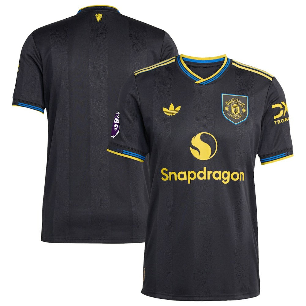 Adidas Manchester United 2025/26 Third Jerseys - Black