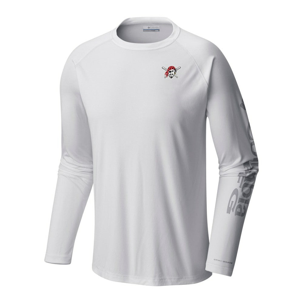 Pittsburgh Pirates Columbia Terminal Tackle Long Sleeve Shirt for sale
