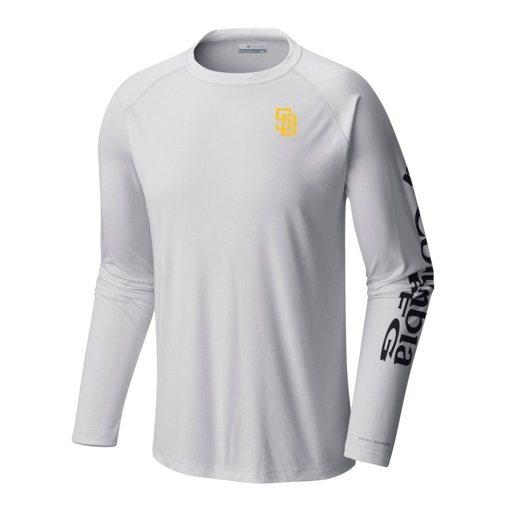 San Diego Padres Columbia Terminal Tackle Long Sleeve Shirt discount