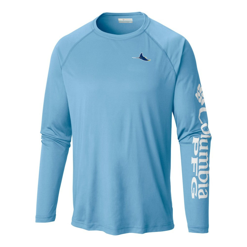 Tampa Bay Rays Columbia Terminal Tackle Long Sleeve Shirt Sale