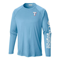 Texas Rangers Columbia Terminal Tackle Long Sleeve Shirt Sale