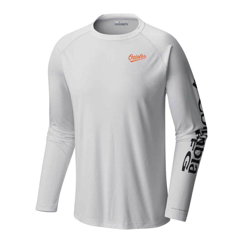 Baltimore Orioles Columbia Terminal Tackle Long Sleeve Shirt Online
