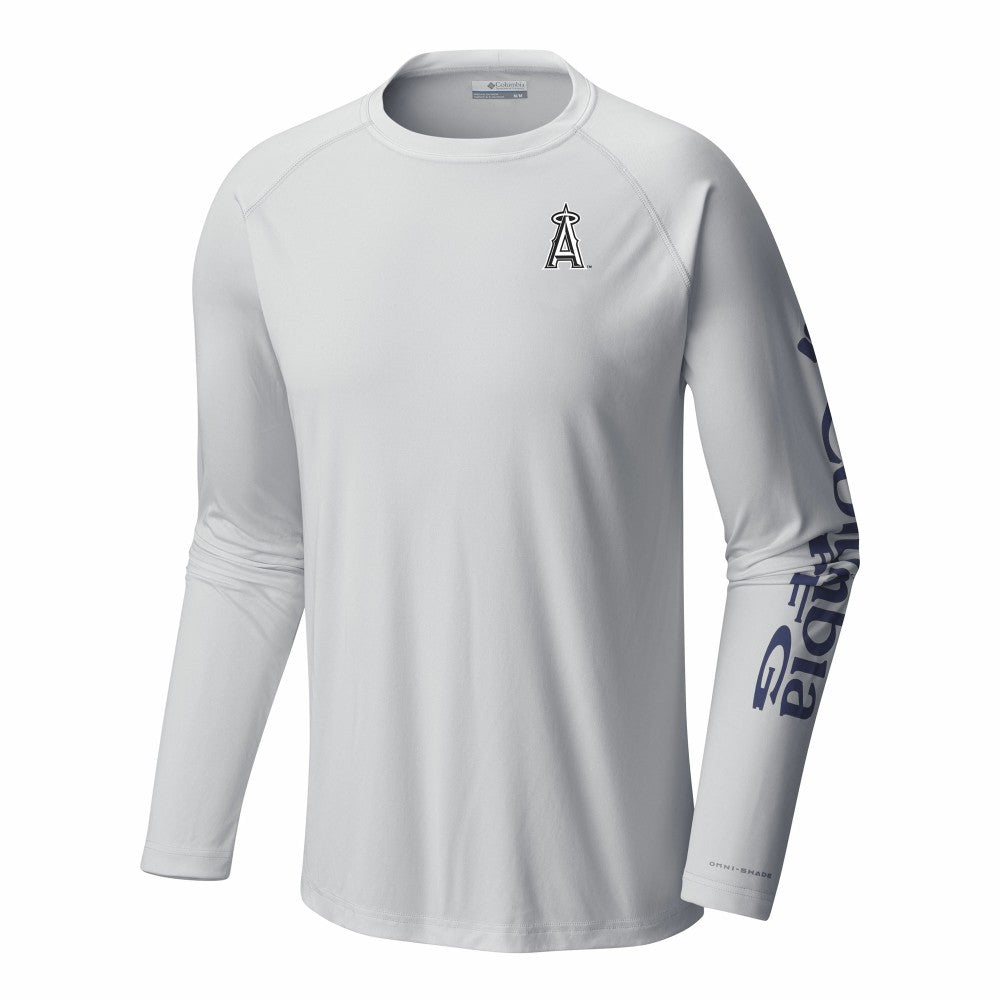 Los Angeles Angels Columbia Terminal Tackle Long Sleeve Shirt Lifestyle