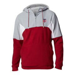 Minnesota Twins Columbia Men's Lodge Fleece Quarter-Zip Hoodie Near Me