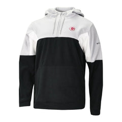 Cincinnati Reds Columbia Men's Lodge Fleece Quarter-Zip Hoodie Online