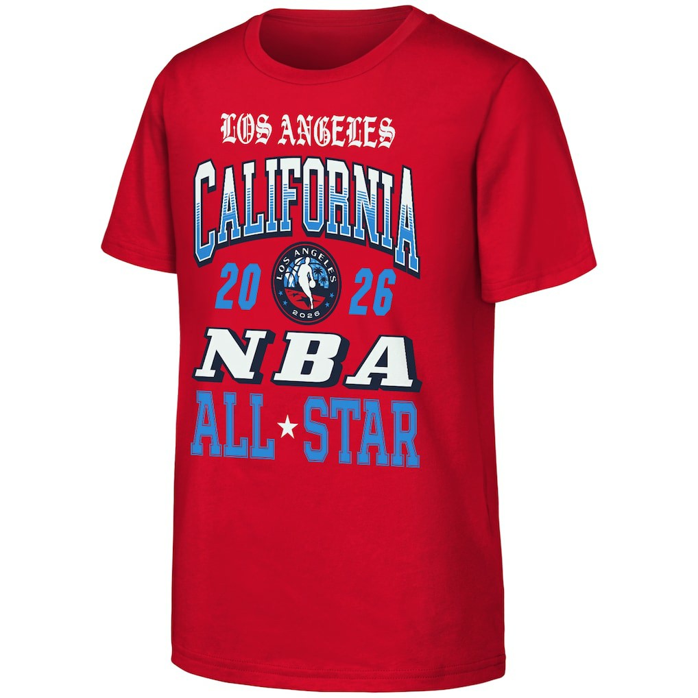 NBA - Outerstuff Youth 2026 NBA All-Star Game Hometown T-Shirt - Red