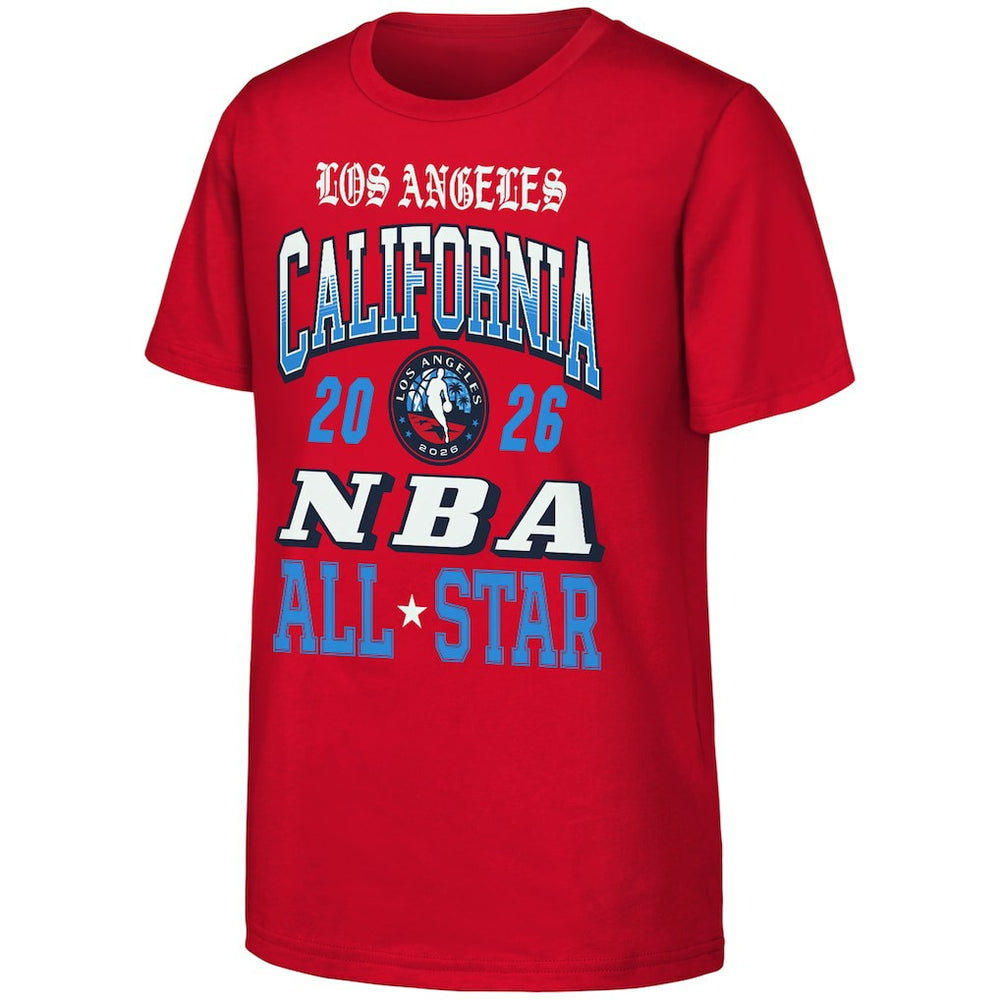 NBA - Outerstuff Youth 2026 NBA All-Star Game Hometown T-Shirt - Red