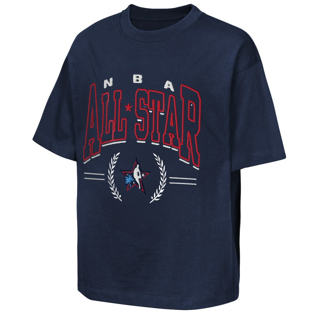 NBA - Outerstuff Youth 2026 NBA All-Star Game Premium Leaf T-Shirt - Navy