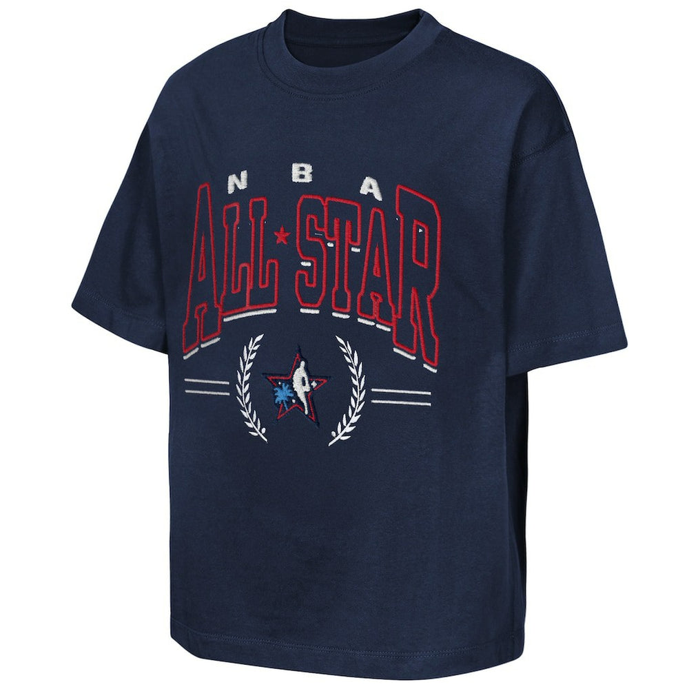 NBA - Outerstuff Youth 2026 NBA All-Star Game Premium Leaf T-Shirt - Navy