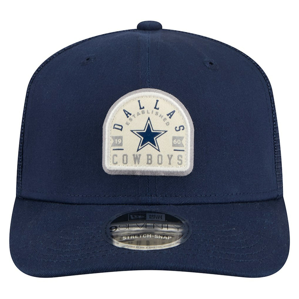 Dallas Cowboys New Era Contest 9SEVENTY Adjustable Trucker Hat Navy - NFL