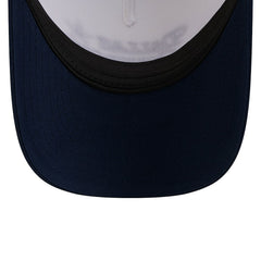 Dallas Cowboys New Era Women's Retro A-Frame 9FORTY Adjustable Hat Cream/Navy - NFL