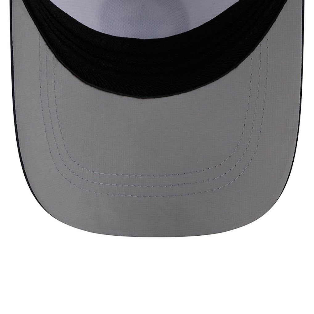 Dallas Cowboys New Era Patch 39THIRTY A-Frame M-Crown Perforated Flex Hat White/Navy - NFL