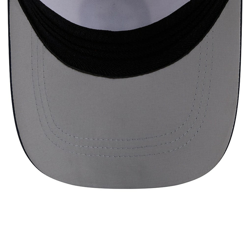 Dallas Cowboys New Era Patch 39THIRTY A-Frame M-Crown Perforated Flex Hat White/Navy - NFL