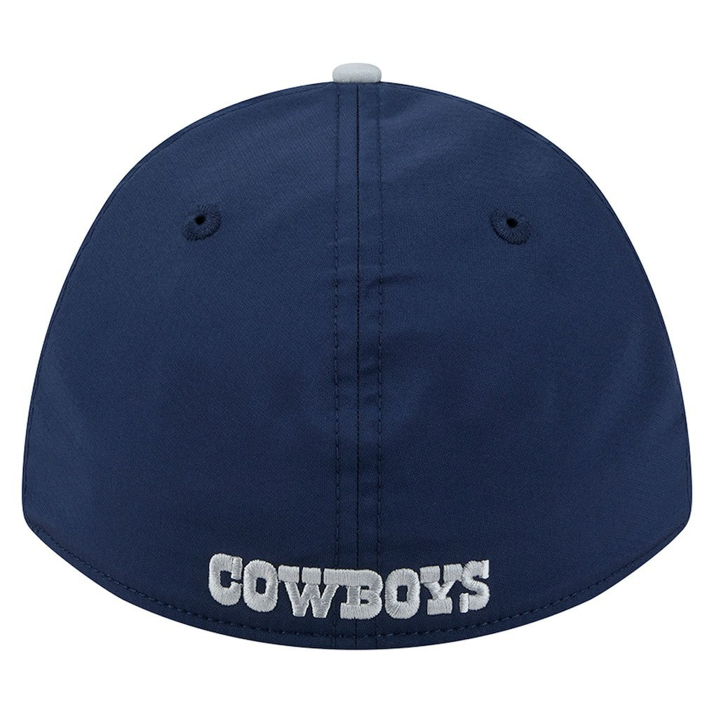 Dallas Cowboys Rope M-Crown A-Frame 39THIRTY Flex Hat Navy/Silver - NFL