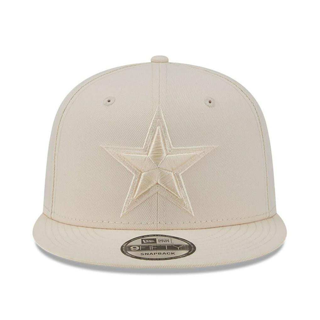 Dallas Cowboys New Era Colorpack 9FIFTY Snapback Hat Cream - NFL