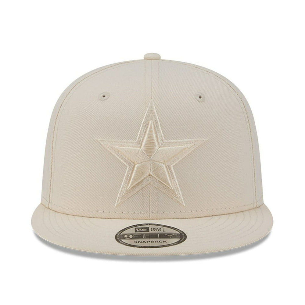 Dallas Cowboys New Era Colorpack 9FIFTY Snapback Hat Cream - NFL