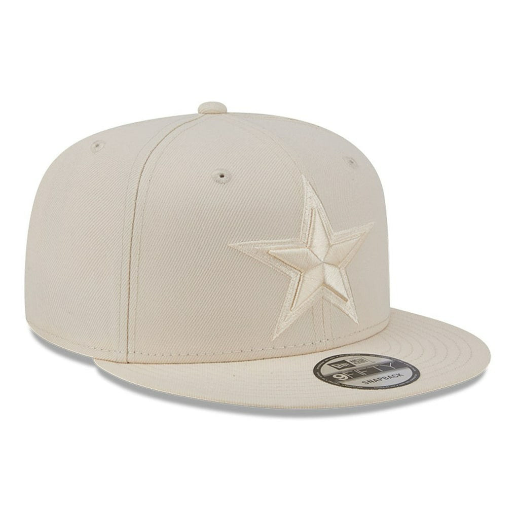 Dallas Cowboys New Era Colorpack 9FIFTY Snapback Hat Cream - NFL