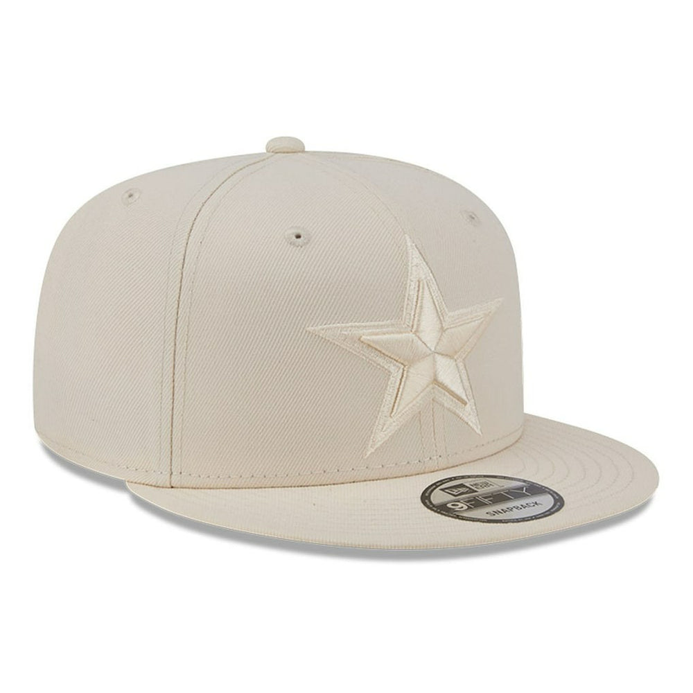 Dallas Cowboys New Era Colorpack 9FIFTY Snapback Hat Cream - NFL