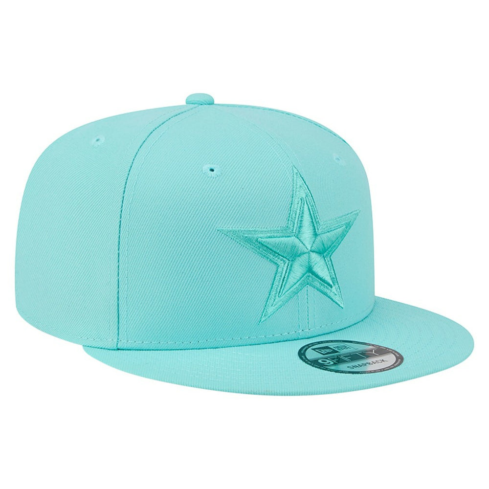 Dallas Cowboys New Era Colorpack 9FIFTY Snapback Hat Turquoise - NFL