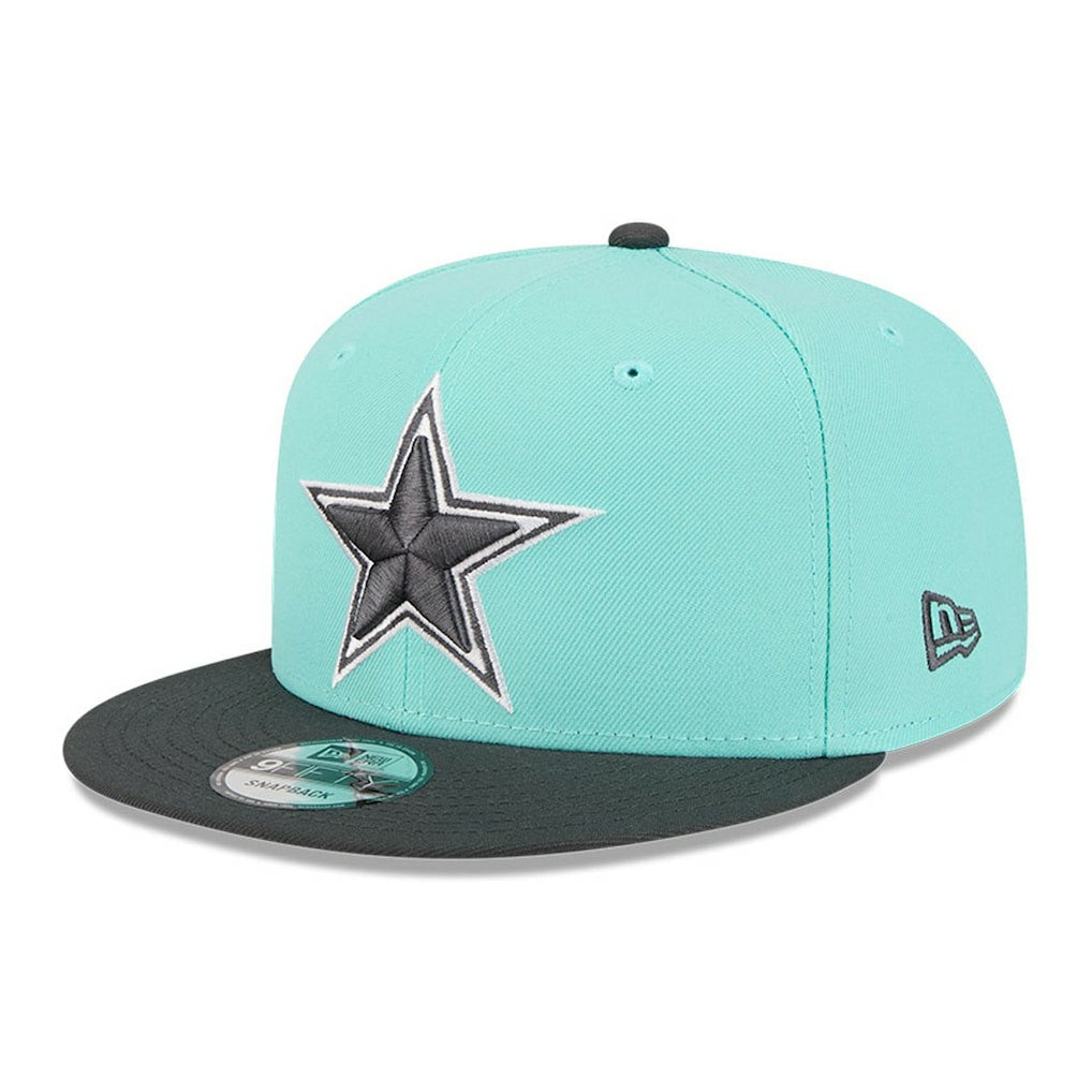 Dallas Cowboys New Era Two-Tone Color Pack 9FIFTY Snapback Hat Light Blue/Navy - NFL