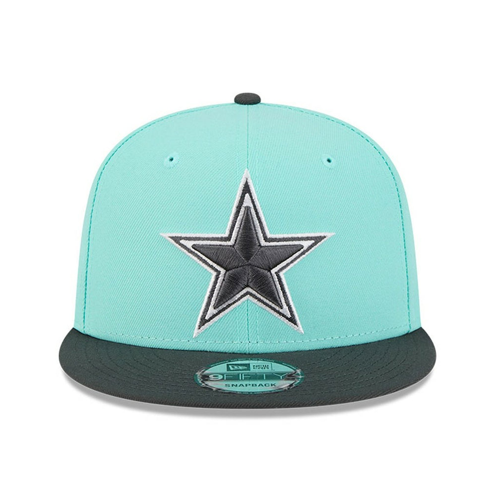 Dallas Cowboys New Era Two-Tone Color Pack 9FIFTY Snapback Hat Light Blue/Navy - NFL